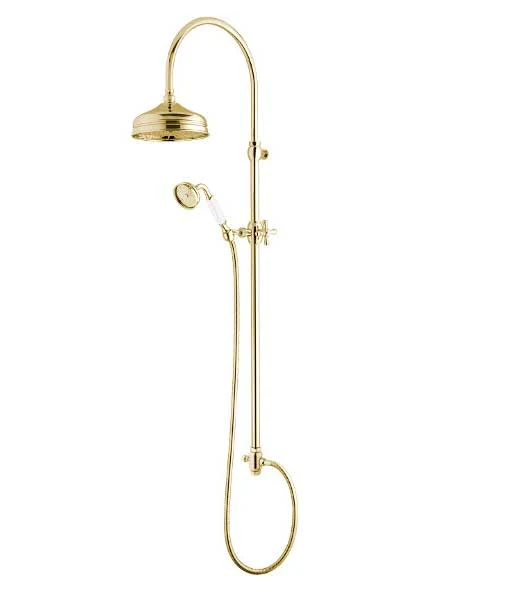 Duschset - Maxima Classic utan blandare, mässing