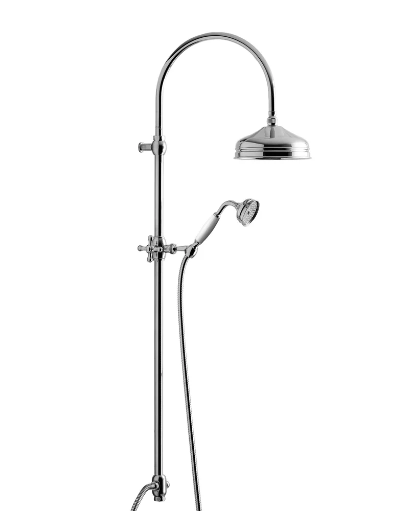 Duschset - Kensington retro utan blandare, krom
