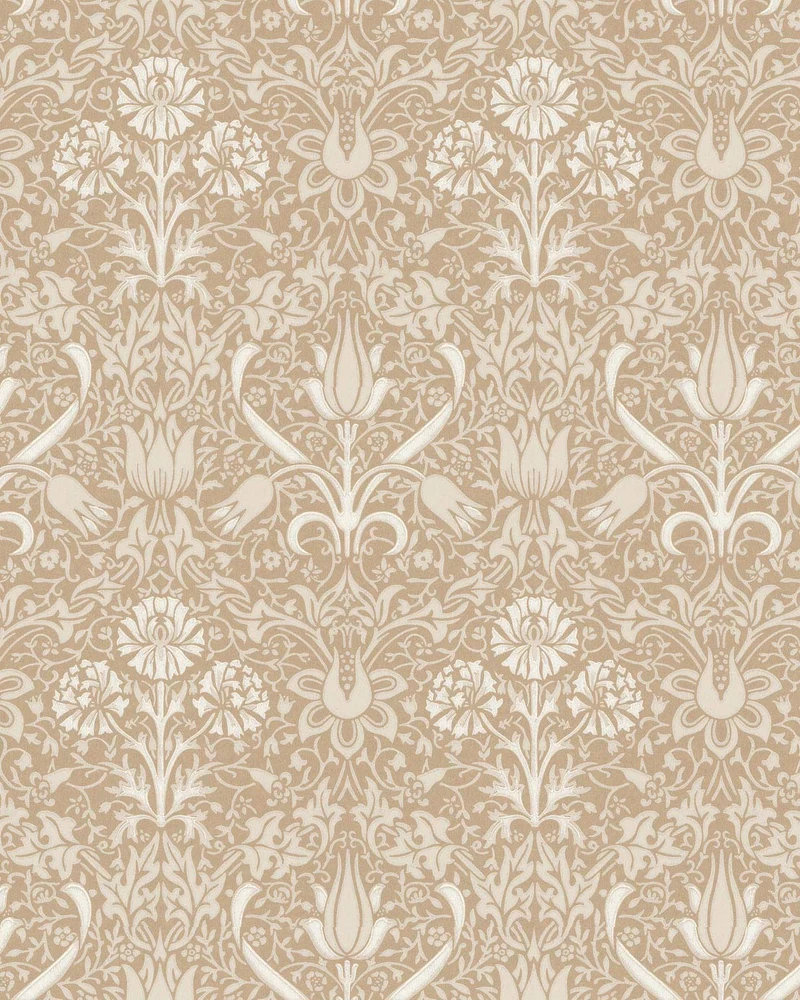 Lim & Handtryck Tapet - Florian torv/beige