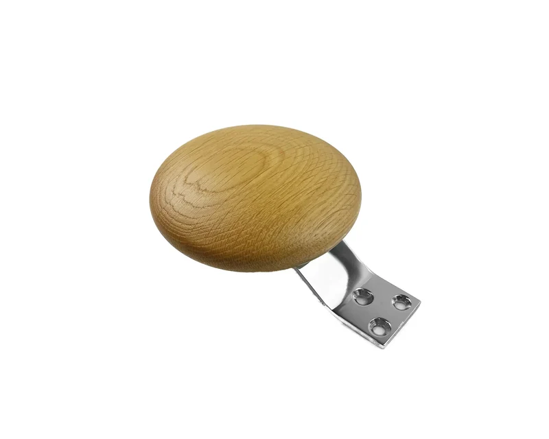 Tryckplatta 1472 välvd lackad ek