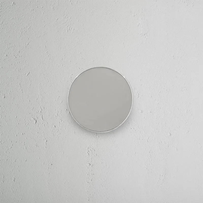 Onslow Fixed Door Knob - Polished Nickel