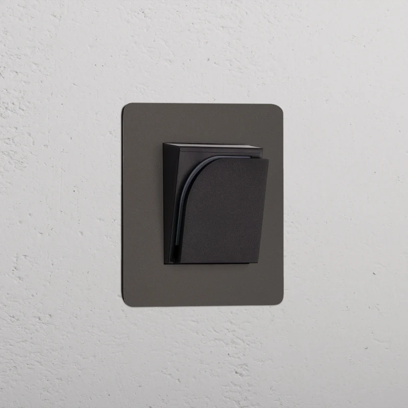 Kew Single Hotel Key Card Switch - Bronze | Black