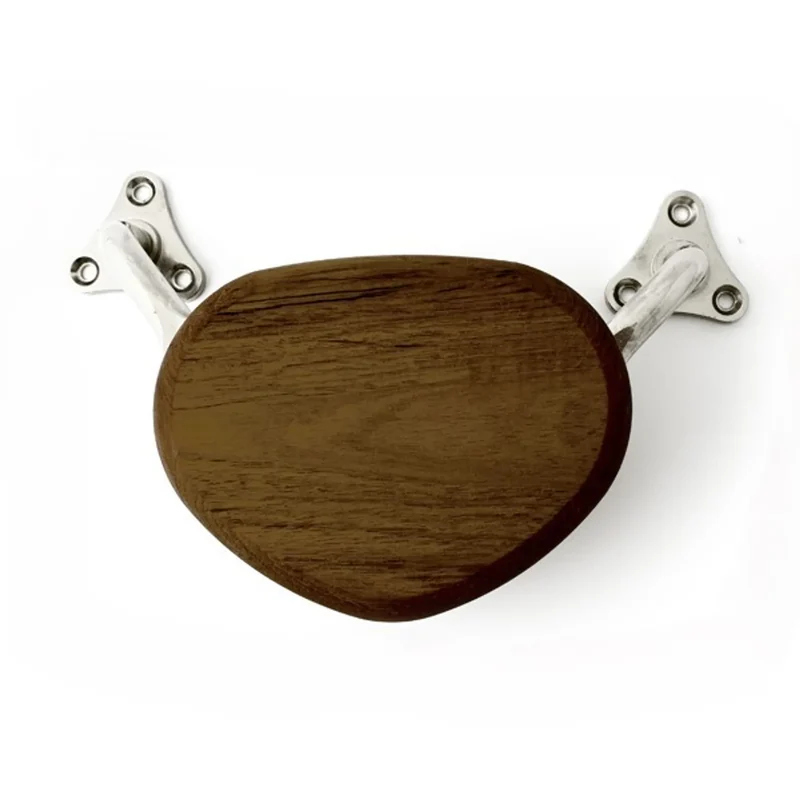 Tryckplatta 1428 Teak/Krom
