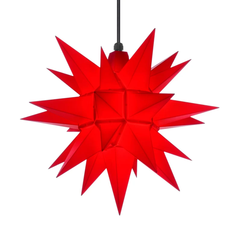 Adventsstjärna utomhus röd 40 cm