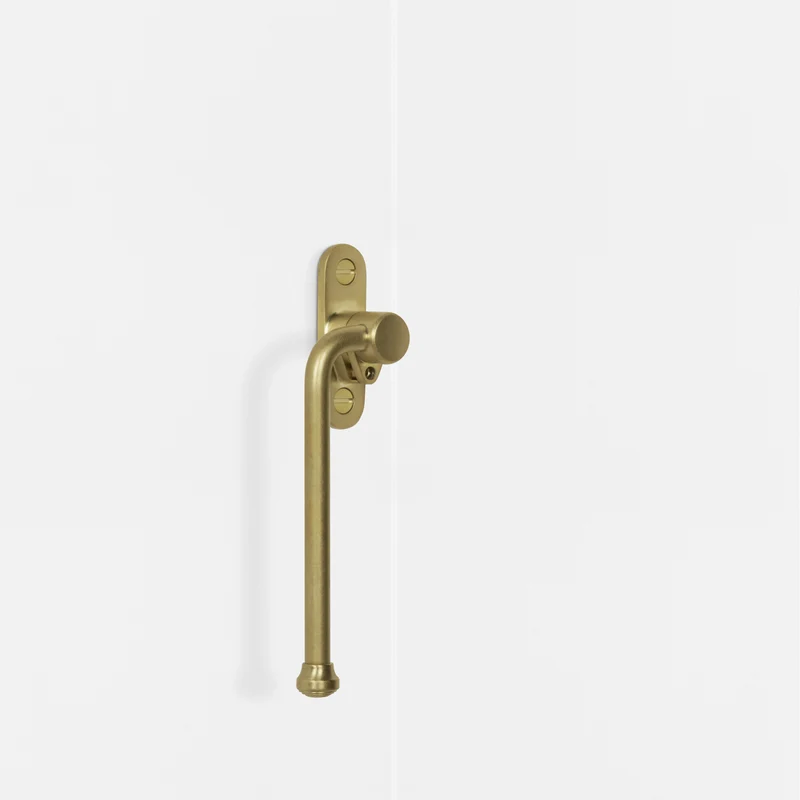 Southbank Lockable Casement Window Handle Left - Antique Brass