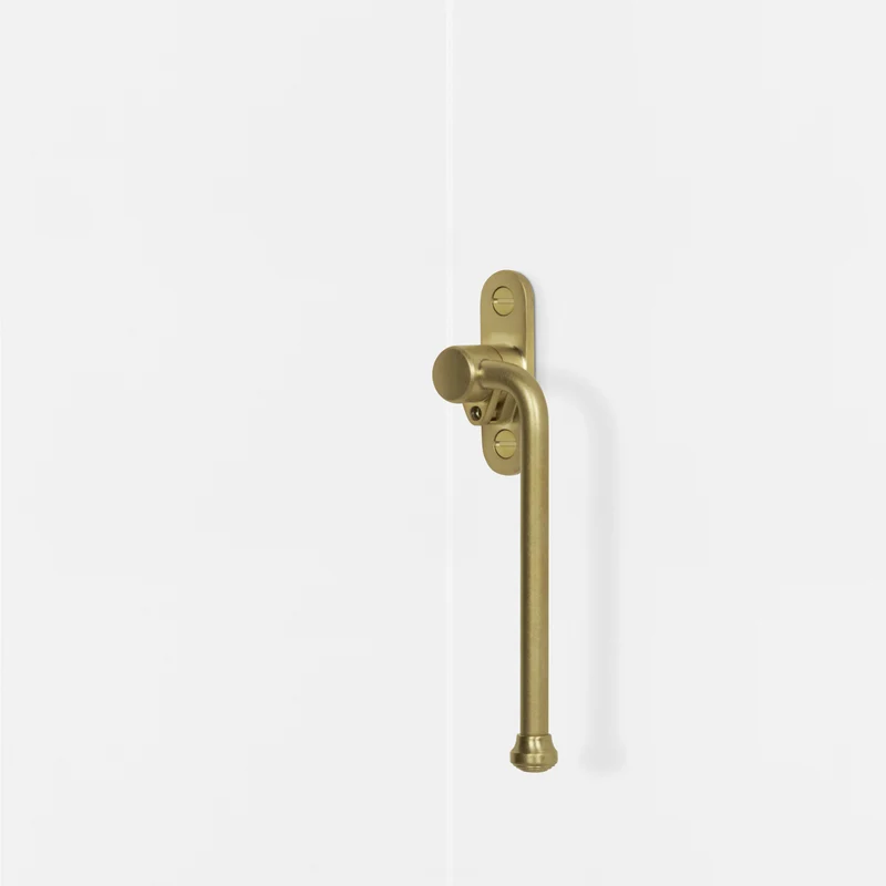 Southbank Lockable Casement Window Handle Right - Antique Brass