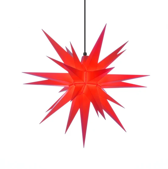 Adventsstjärna utomhus röd 68 cm