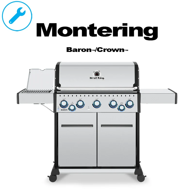 Montering av Baron™/Crown™-grill