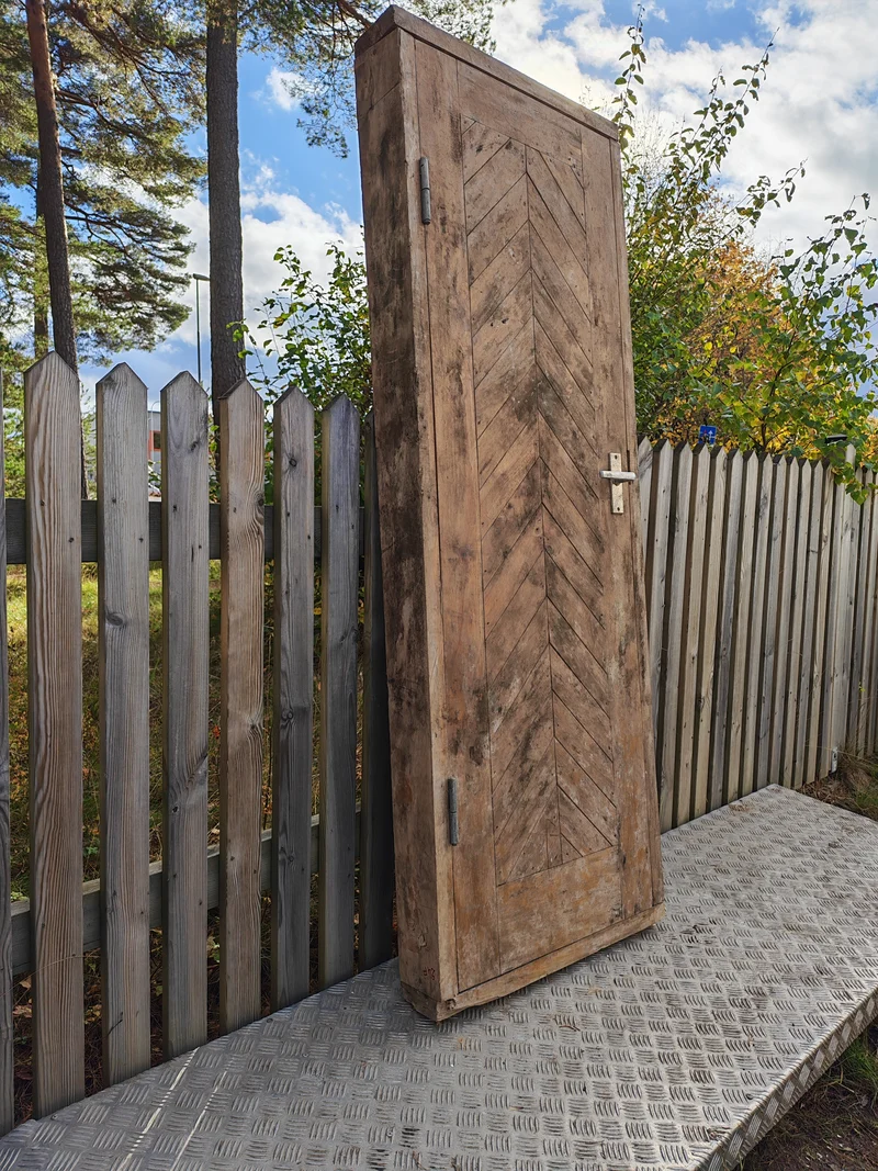 ART 24F B65 H181 D12 ÄLDRE DÖRR FRÅN 1900 TALET