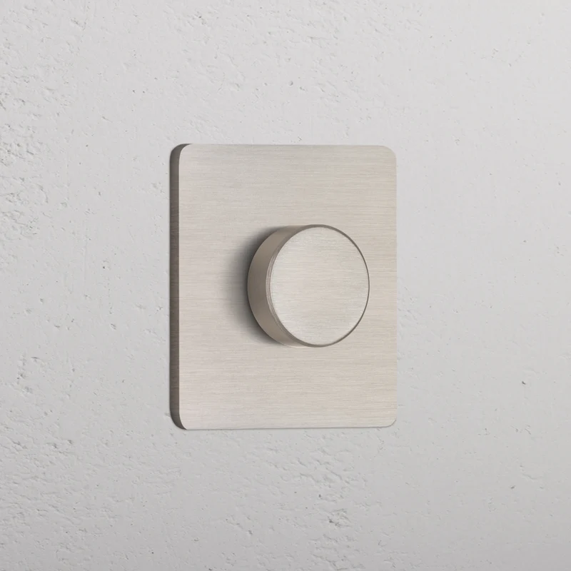 Grove Single Multiway Dimmer Switch – Satin Nickel