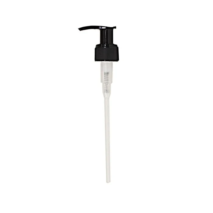 Pump till linoljesåpa 05, liter och 1 liter