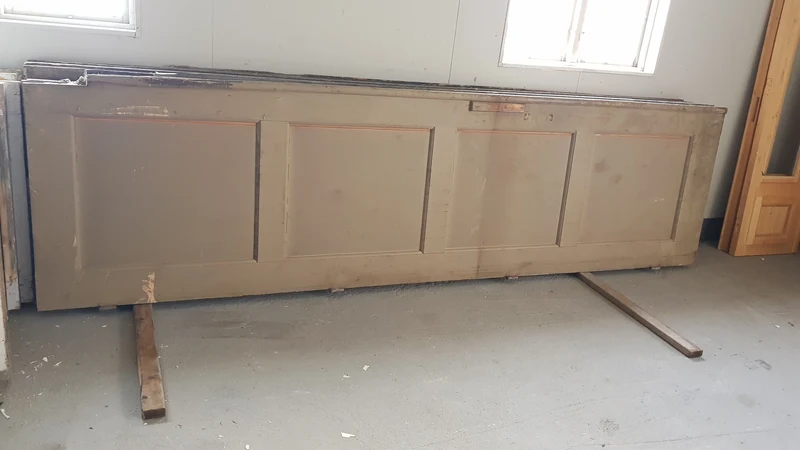 Art 830 port pardörr består av 4st dörrar b93 × h 354 × d 5.5 per dörr 15000kr