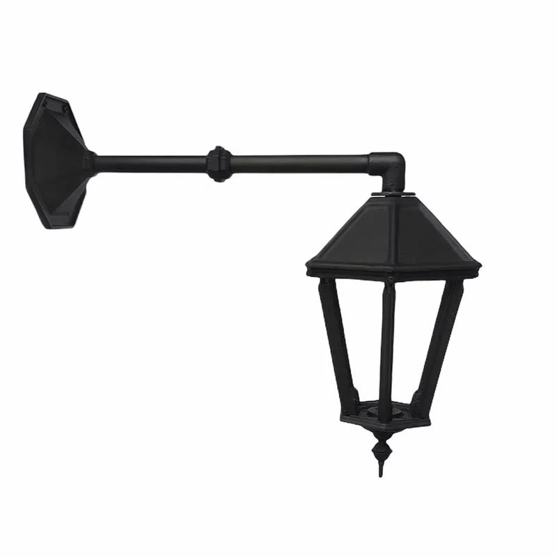 Herrgårdslampa Med 6-Kantigt Lykthus