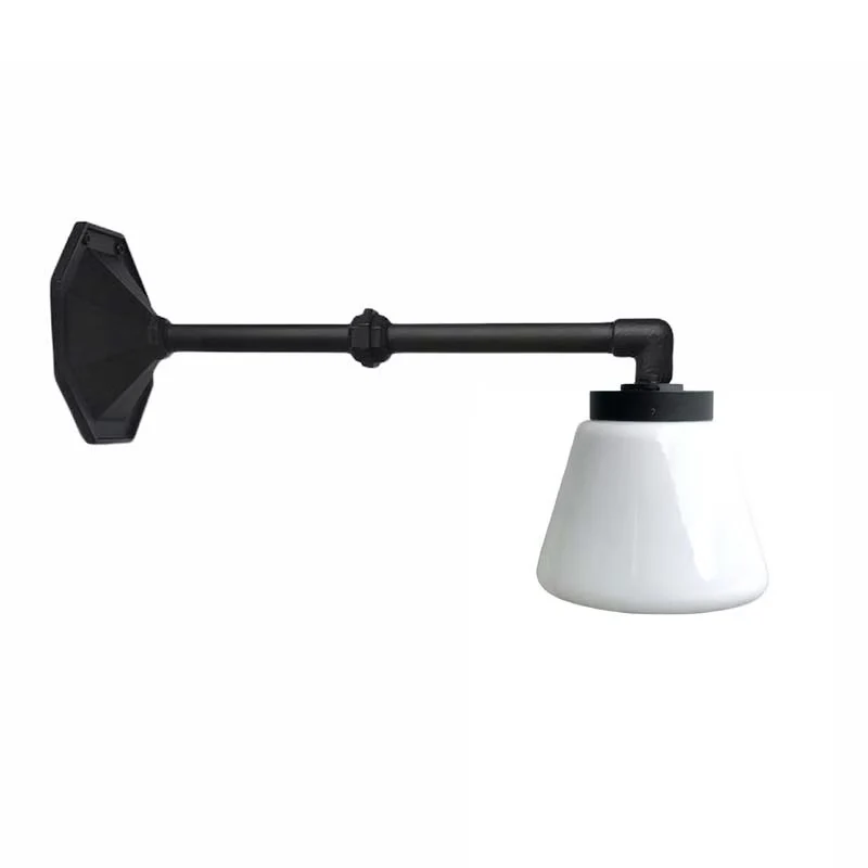 Herrgårdslampa Med Kvarnglas