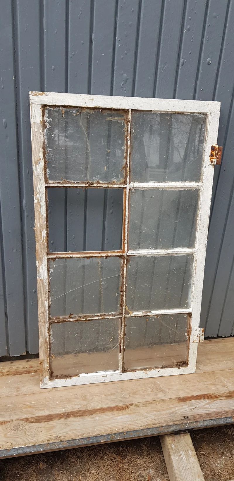 Art 20D b65xh110.5 gammalt glas 800kr
