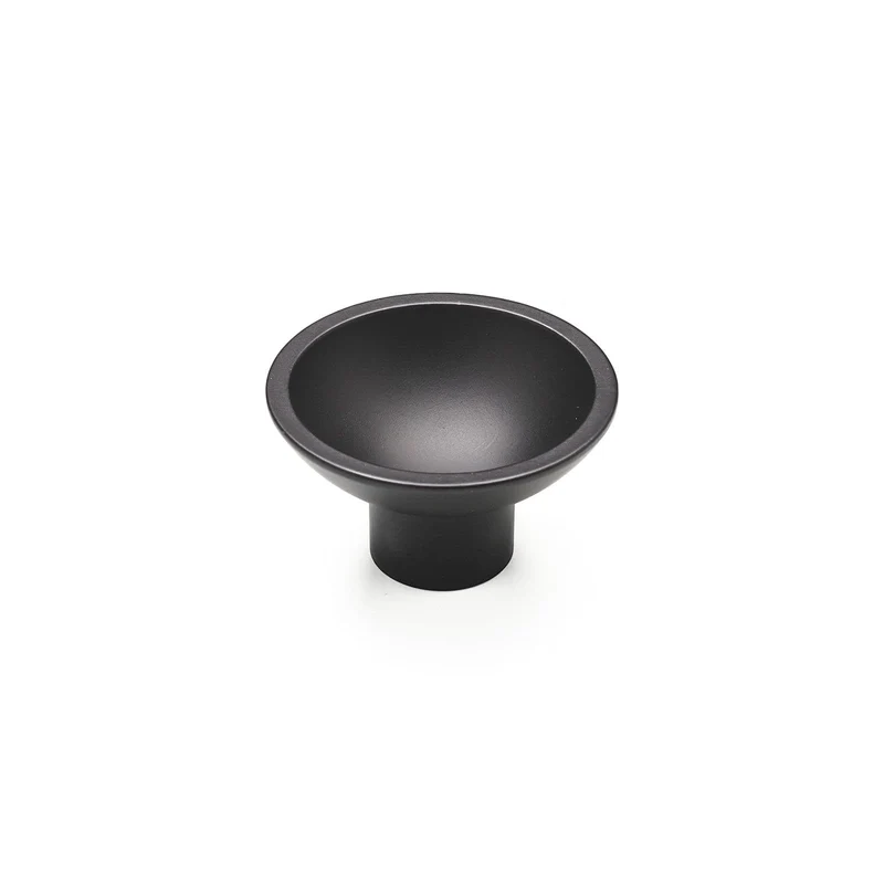 Tazza | Knopp i Matt Svart