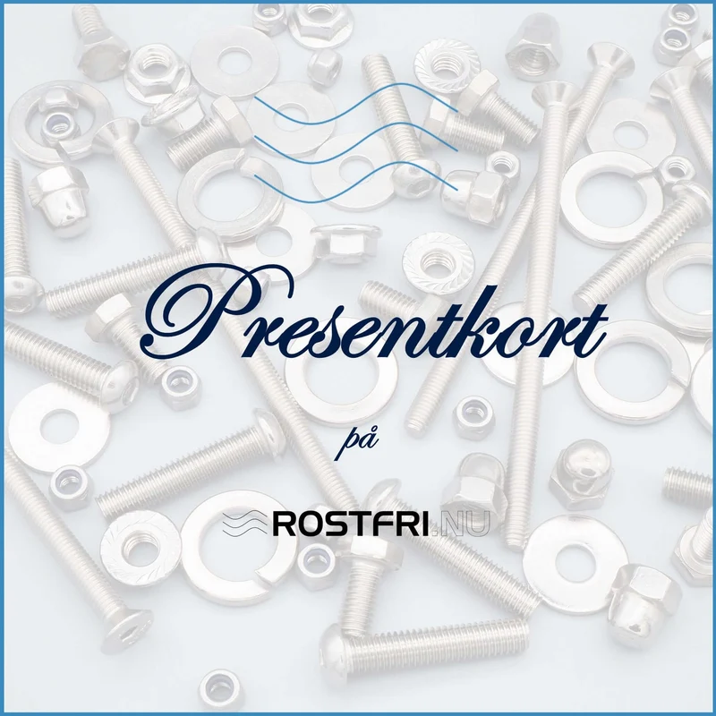 Presentkort på ROSTFRI.NU
