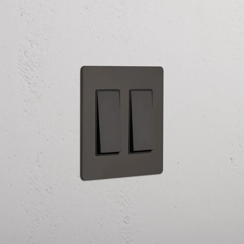 Grove 2G Rocker Switch - Bronze Black