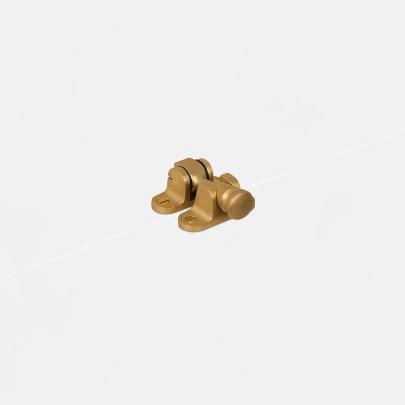 Belmont Screw Pattern Sash Window Fastener – Antique Brass