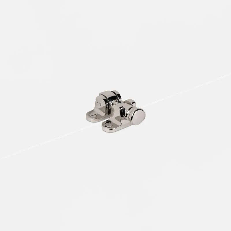 Belmont Screw Pattern Sash Window Fastener – Polished Nickel