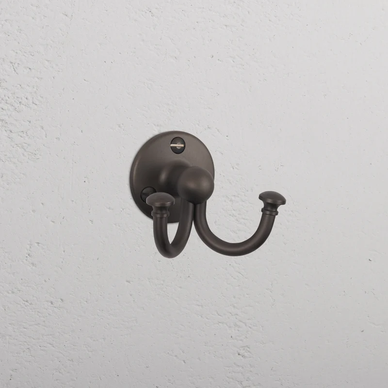Mews Robe Hook – Bronze