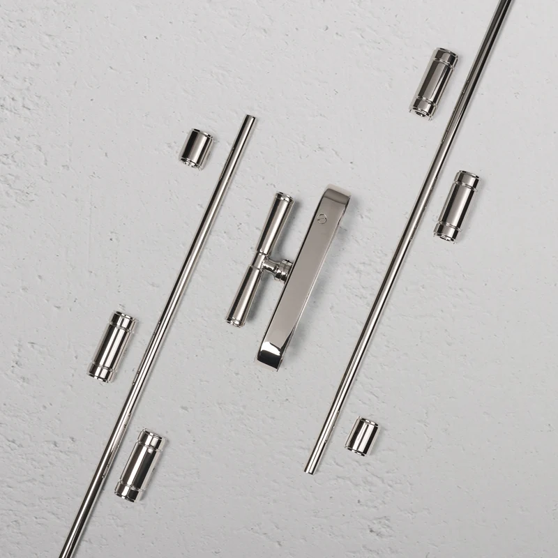 Digby Espagnolette Bolt Lock – Polished Nickel