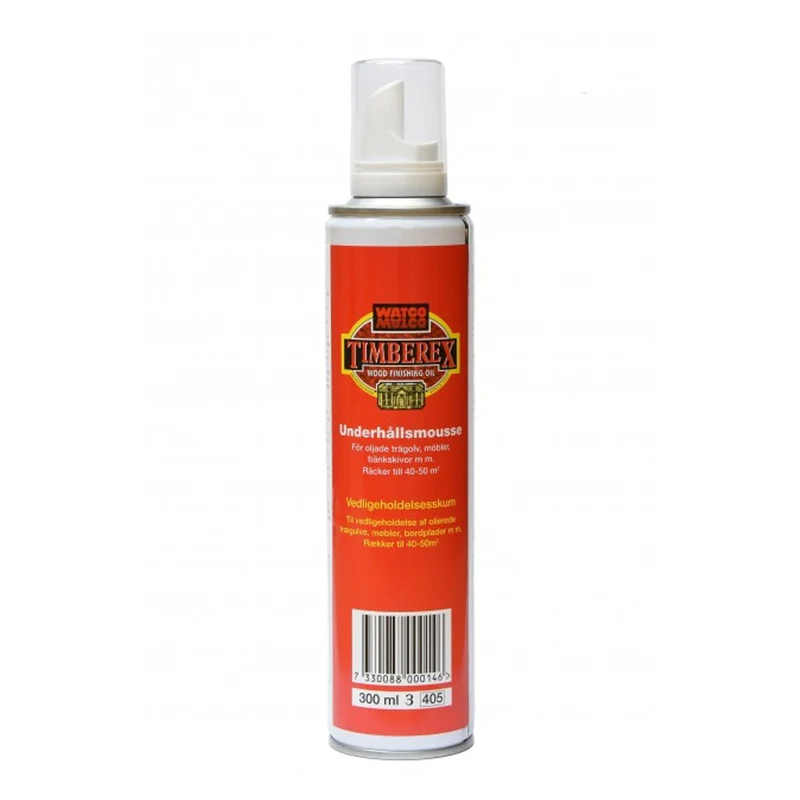Underhållsmousse Timberex 300ml