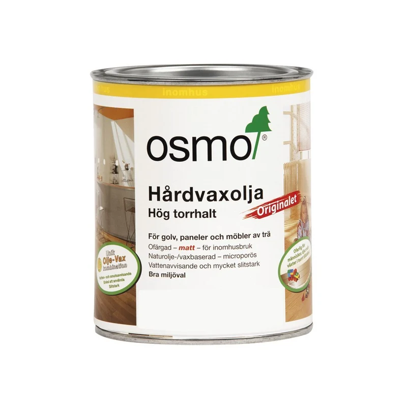 Hårdvaxolja pigmenterad natur 3040