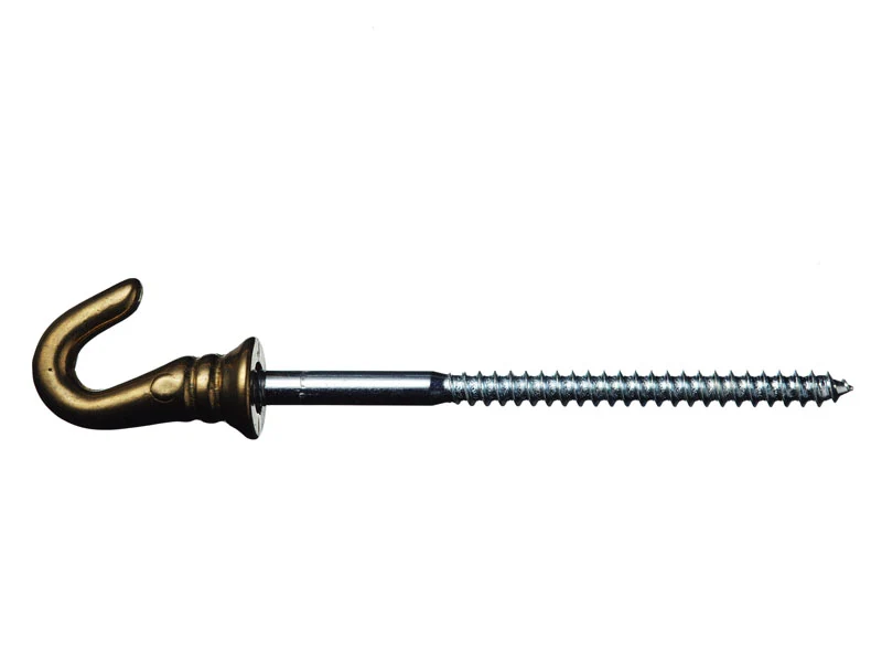 Takkrok mässing 125mm