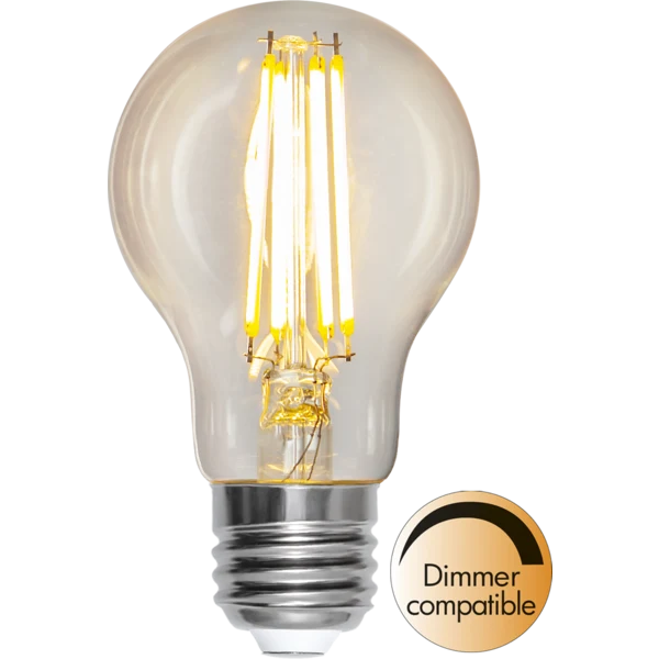 LED-LAMPA E27 A60 CLEAR