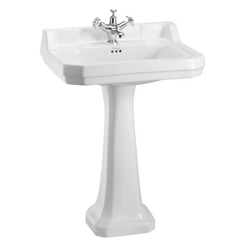 Burlington tvättställ Edwardian 61 cm på piedestal