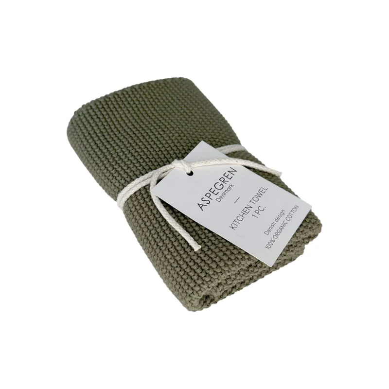 Solid | Kökshandduk i Olive