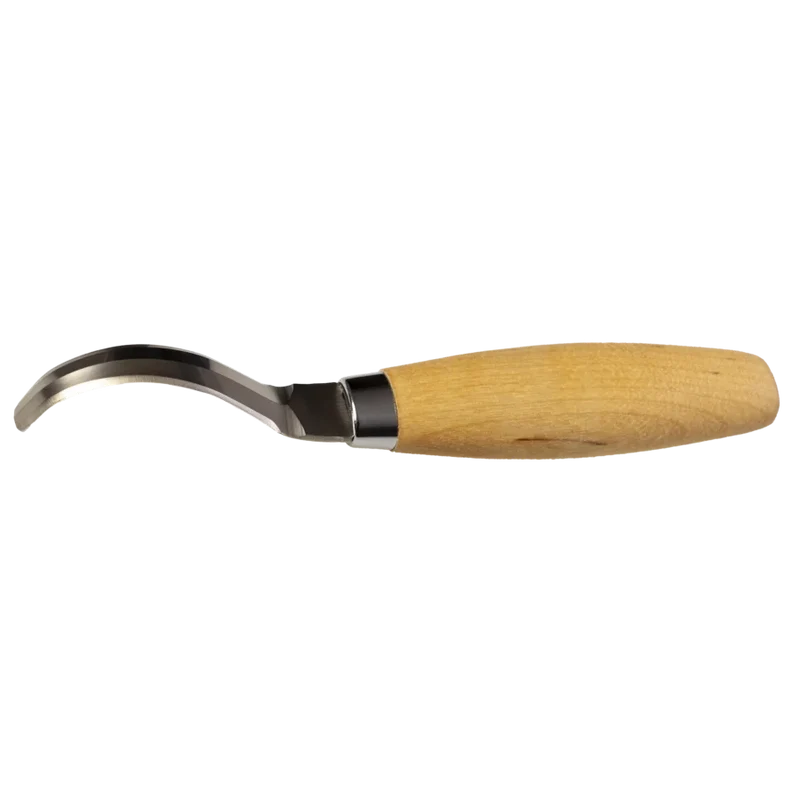 Morakniv® Skedkniv 163 Dubbeleggad Läder