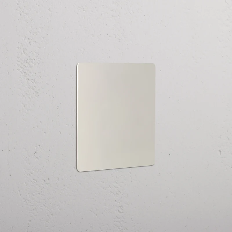 Kew 2G Blank Plate - Polished Nickel