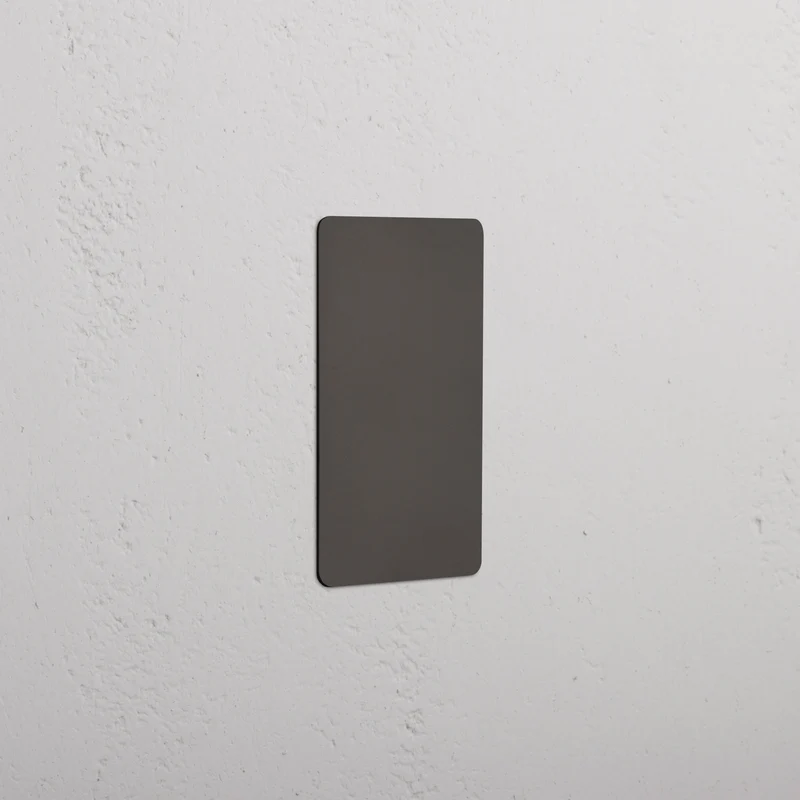 Kew 1G Blank Plate - Bronze