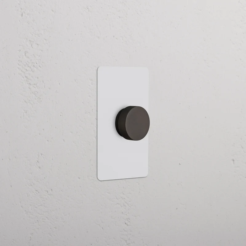 Kew 1G Dimmer Switch - Paintable Bronze