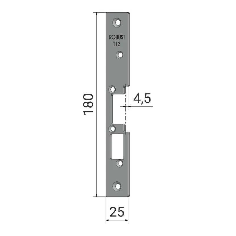 Monteringsstolpe T13