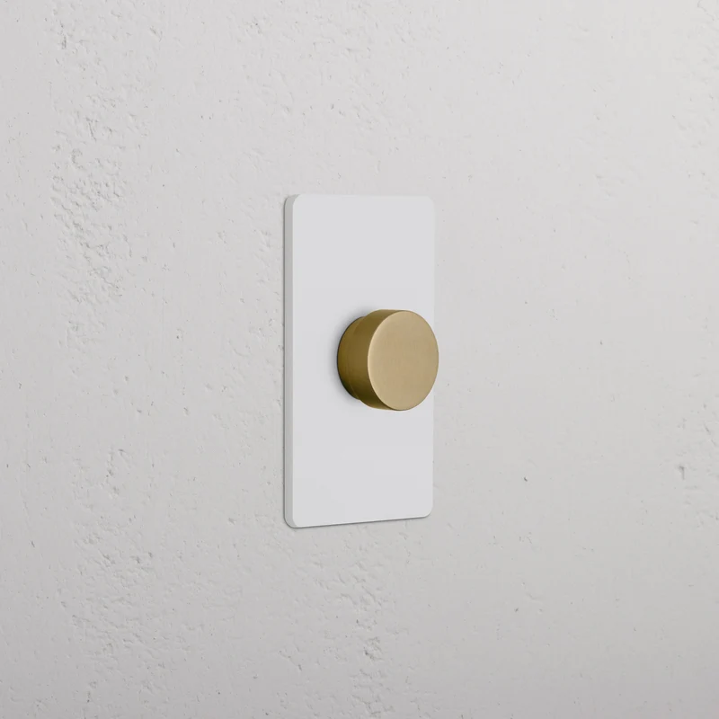 Grove 1G Dimmer Switch – Paintable Antique Brass