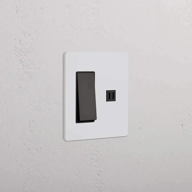 Grove 2G Rocker Switch & Fast Charge USB – Paintable Bronze | Black