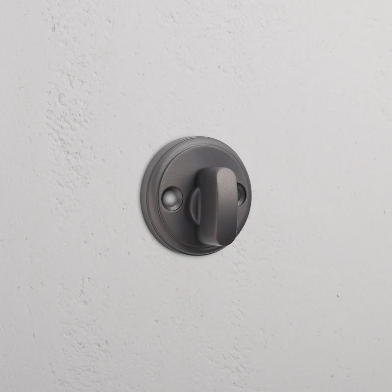 Canning Privacy Deadbolt Set - Bronze