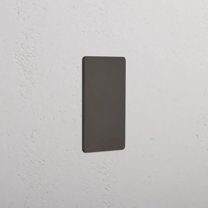 Grove 1G Blank Plate - Bronze