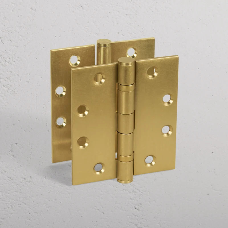 Stamford Door Hinge Pair – Antique Brass