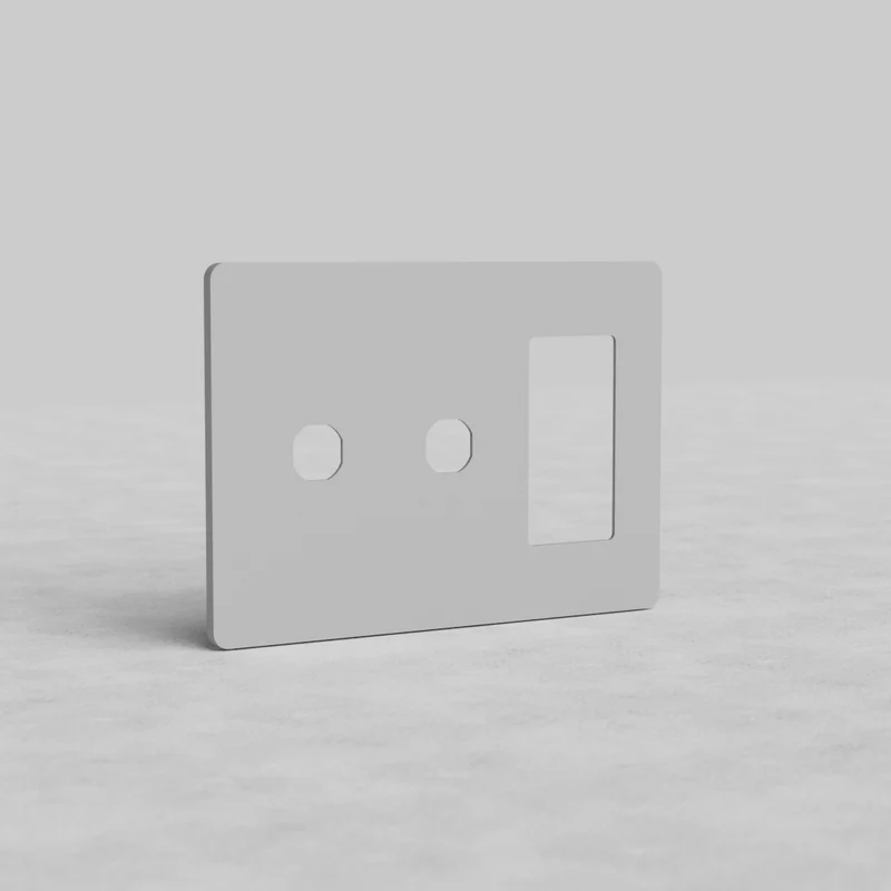 Grove 3G 2x Switch & Outlet Plate US – Paintable