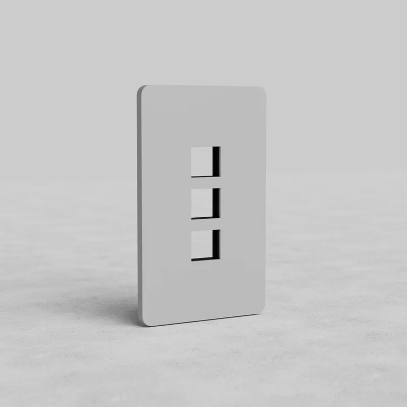 Grove 1G 3x Keystone Plate US – Paintable
