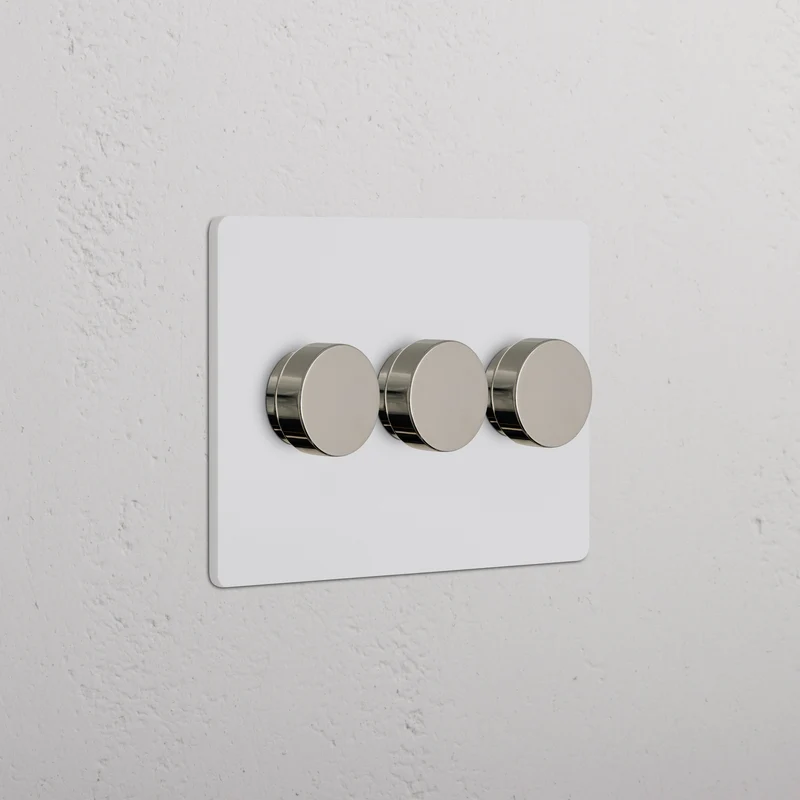 Grove 3G Dimmer Switch – Paintable Polished Nickel