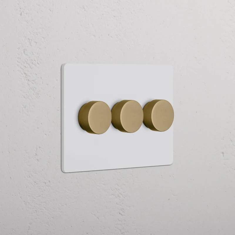 Grove 3G Dimmer Switch – Paintable Antique Brass