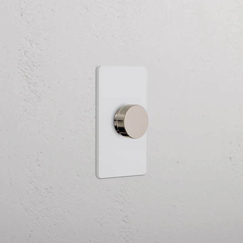 Grove 1G Dimmer Switch – Paintable Polished Nickel