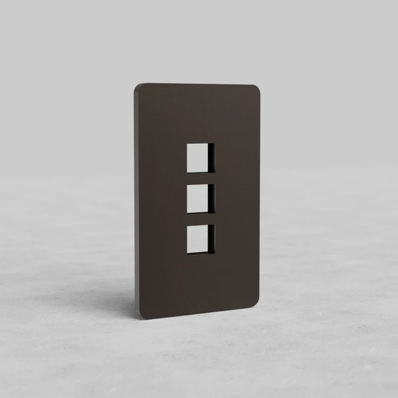 Grove 1G 3x Keystone Plate - Bronze