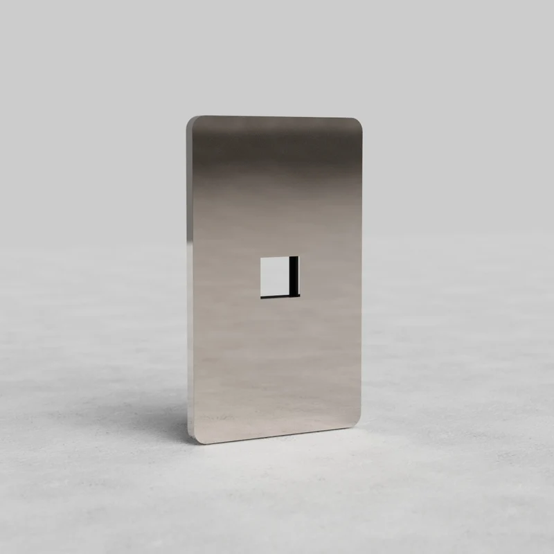 Grove 1G Keystone Plate - Polished Nickel