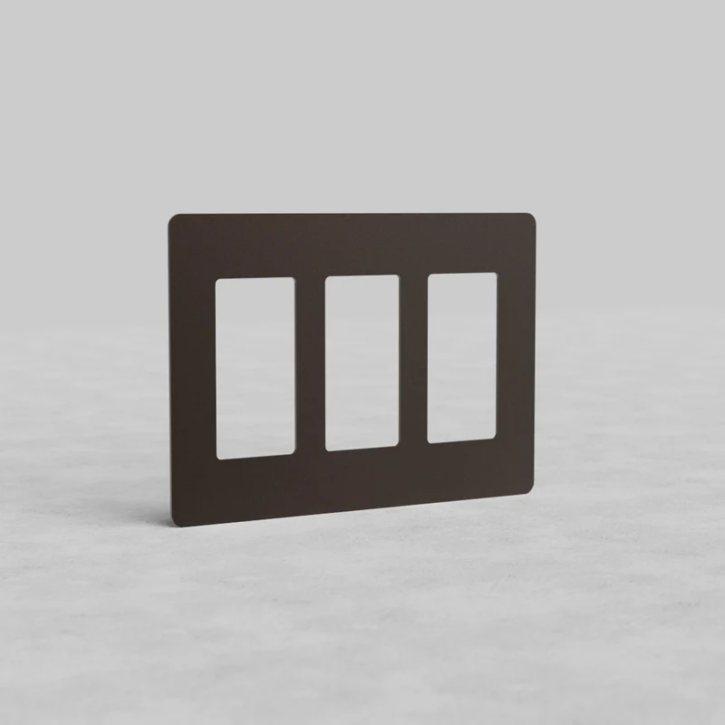 Kew 3G Outlet Plate - Bronze